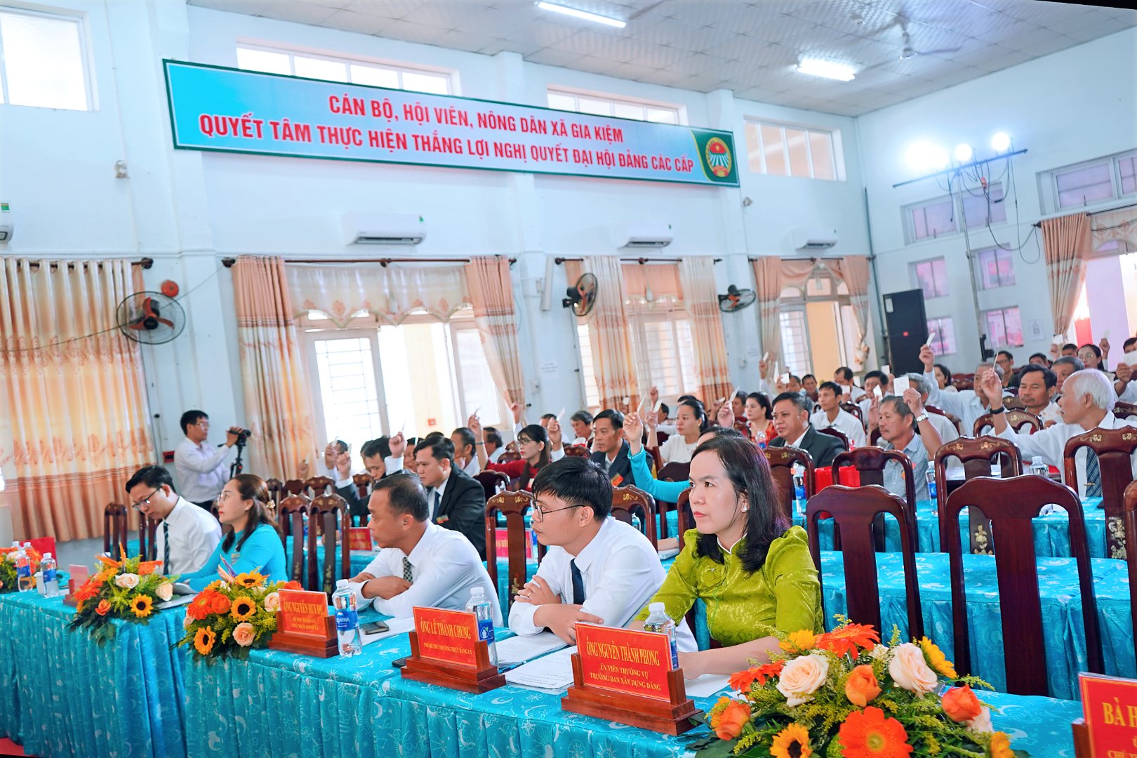 Đại hội đại biểu Hội Nông dân xã Gia Kiệm lần thứ I (2025-2030) thành công tốt đẹp